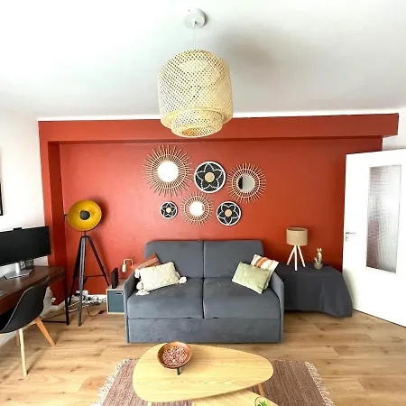 Apartmán T2 Au Coeur De Carcassonne- Proche Gare & Centre *